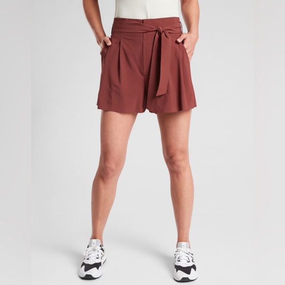 Athleta Skyline II Tie Waist Shorts - Picture 1 of 11
